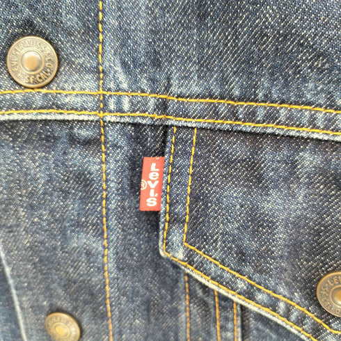 リーバイス Levis 90-00s SCOVILL スナップボタン デニムトラッカージャケット メンズ