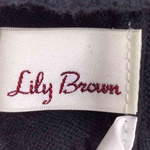 リリーブラウン Lily Brown he National Gallery ロゴニット レディース ONE SIZE