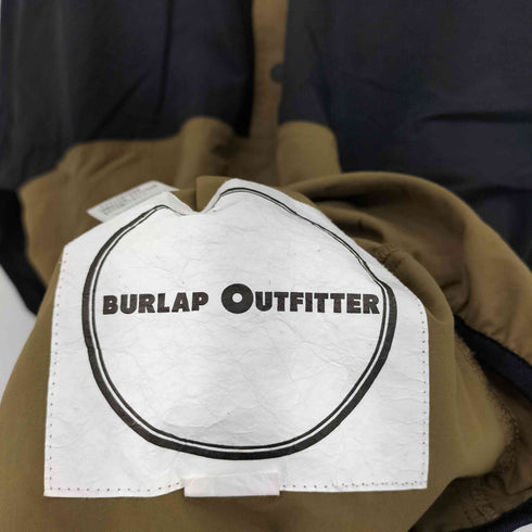 バーラップアウトフィッター BURLAP OUTFITTER バイカラーデザイン ナイロン プルオーバージャケット メンズ M