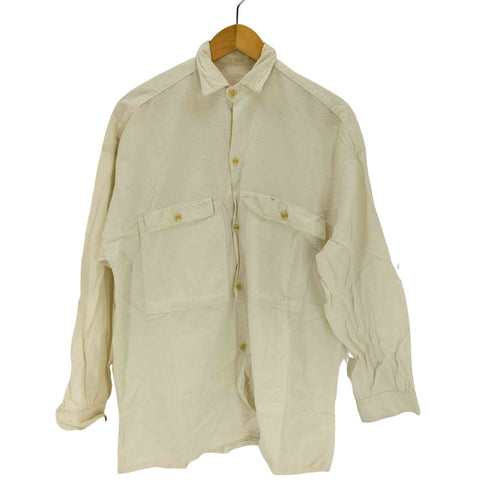 60~70s 両フラップ ボックス レギュラーカラーシャツ メンズ