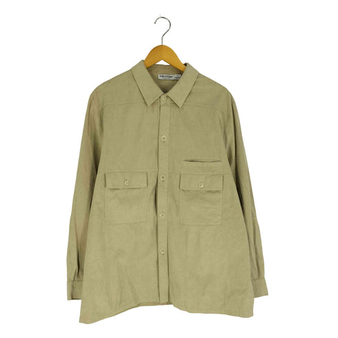 Bullock&Jones USA製 フェイクスエードシャツ メンズ import:L