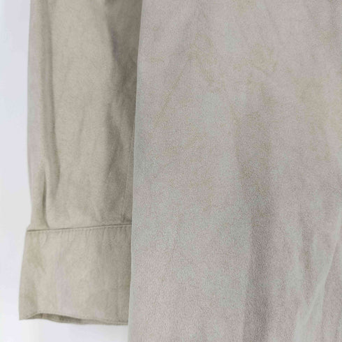 Bullock&Jones USA製 フェイクスエードシャツ メンズ import:L