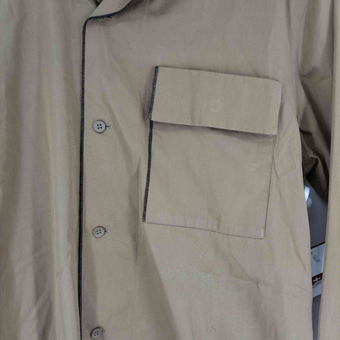 オーエーエムシー OAMC ロックステッチパイピングコットンシャツ メンズ JPN:S