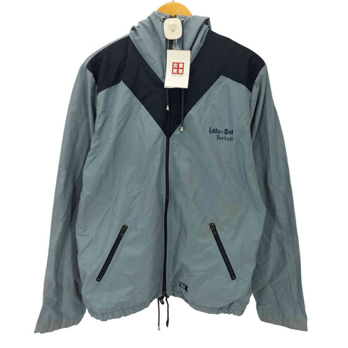 80-90s Terinit フィンランド製 SALMI ジップ フーデッド ジャケット マウンテン パーカー 裾ドローコード メンズ EUR:48