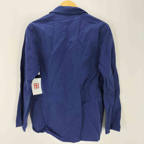 THE WORLD OF WARK WEAR SANFOR van moer 企業 ユーロ ワーク カバーオール ジャケット 3ポケ 4ボタン メンズ EUR:52