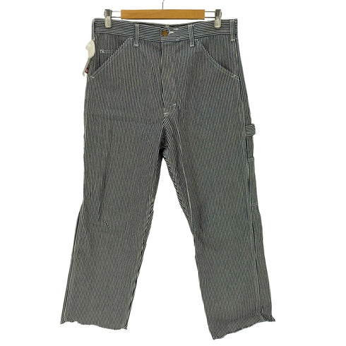 スミス SMITH’S USA製 ヒッコリーストライプ ペインターパンツ メンズ 32×32