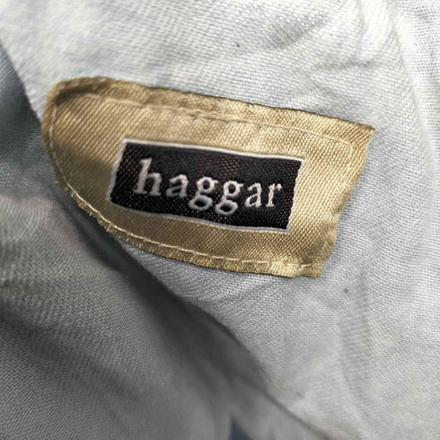 ハガー HAGGER メキシコ製 2タック ワイド テーパード デニム パンツ メンズ 40×29