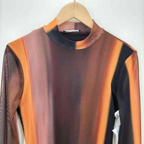 ザラ ZARA 総柄 シースルー ワンピース レディース JPN:S