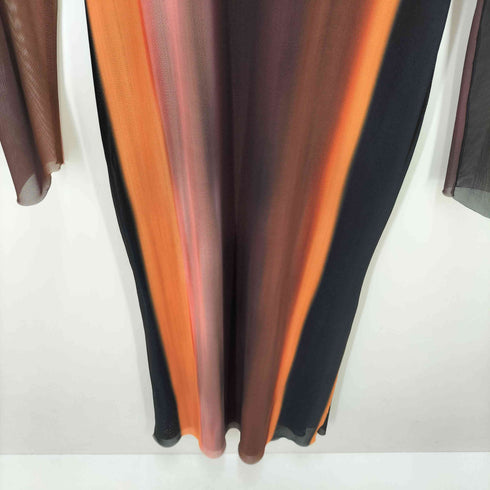 ザラ ZARA 総柄 シースルー ワンピース レディース JPN:S