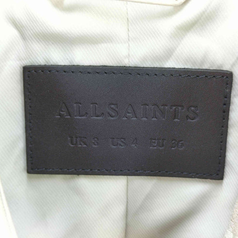 オールセインツ ALLSAINTS JAE BLAZER ラムレザージャケット レディース 36