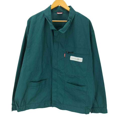 ADOLPHE LAFONT アドルフラフォン 90S コットン ツイル フレンチ ワーク カバーオール ジャケット 企業ロゴ メンズ 60