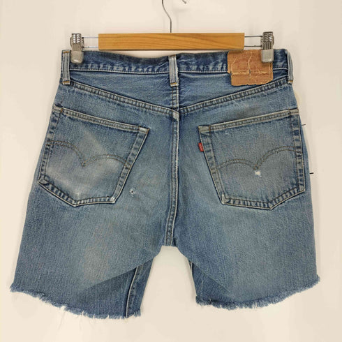 リーバイス Levis 70s 66前期 刻印6 スモールe ボタンフライデニムショーツ メンズ 32×30