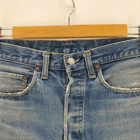 リーバイス Levis 70s 66前期 刻印6 スモールe ボタンフライデニムショーツ メンズ 32×30