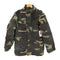 NECS SPORTWEAR 韓国製 FIELD COAT キルティングライナー付き ウッドランドカモ 迷彩柄 M-65 型 フィールド ミリタリー ジャケット メンズ import:S