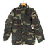 NECS SPORTWEAR 韓国製 FIELD COAT キルティングライナー付き ウッドランドカモ 迷彩柄 M-65 型 フィールド ミリタリー ジャケット メンズ import:S