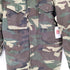NECS SPORTWEAR 韓国製 FIELD COAT キルティングライナー付き ウッドランドカモ 迷彩柄 M-65 型 フィールド ミリタリー ジャケット メンズ import:S