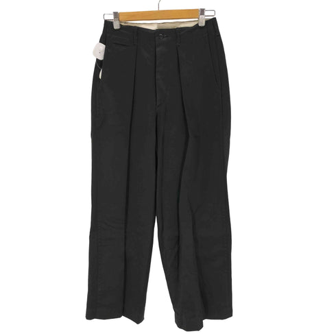 マーカウェア markaware サテンライク タックパンツ メンズ 1