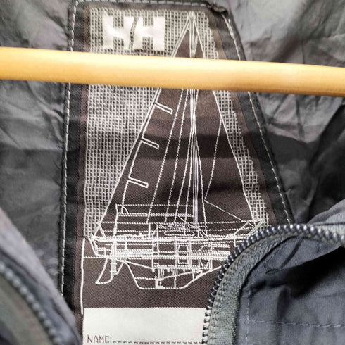 ヘリーハンセン HELLY HANSEN 裾ロゴ 刺繍 ジップアップ 中綿 セーリング ジャケット 裏地フリース メンズ import:L