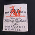 マーガレットハウエル MARGARET HOWELL FOX BROTHERS チョークストライプスラックスパンツ メンズ M