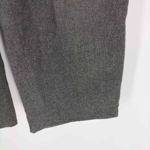 YAYLOR BY DAYS ALL WOOL WALDESジッパー タックパンツ メンズ