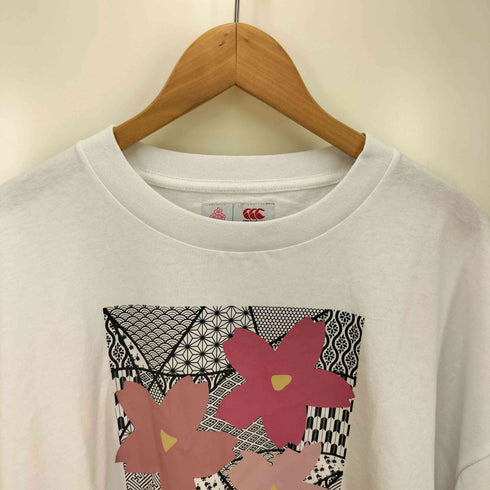 カンタベリー CANTERBURY プリントクルーネックTシャツ メンズ JPN:XL