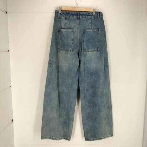 FAESSLIN Y2K 立体裁断 サイドダーツバギーパンツ レディース 8-XL