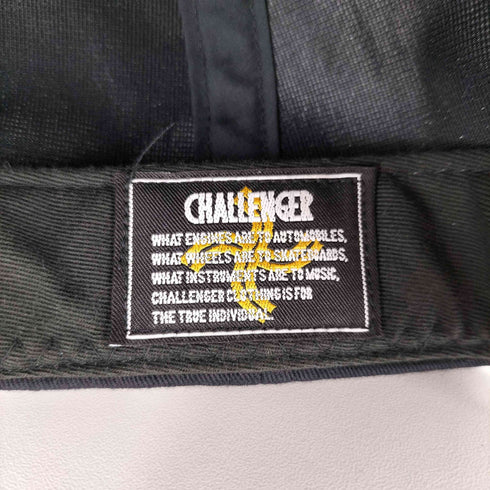 チャレンジャー CHALLENGER LOGO TWILL CAP 5パネルキャップ メンズ