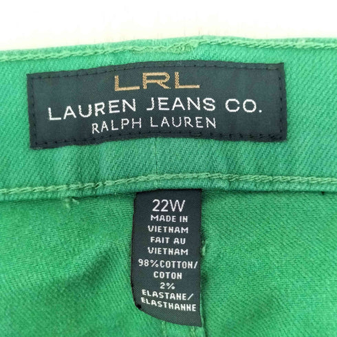 ローレンラルフローレン LAUREN RALPH LAUREN ジップフライカラーデニムパンツ メンズ 22W