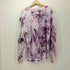 フルーツオブザルーム FRUIT OF THE LOOM L/S ペイント総柄プリントTシャツ メンズ 2xl