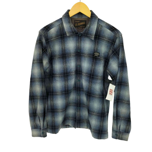 ラディアル RADIALL EL オンブレチェック ウールネルシャツ メンズ import:M