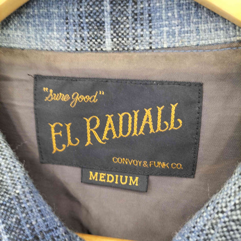 ラディアル RADIALL EL オンブレチェック ウールネルシャツ メンズ import:M