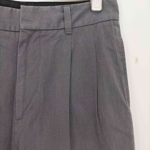 マーガレットハウエル MARGARET HOWELL 2タック センタープレスワイドスラックス レディース III