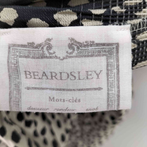 ビアズリー BEARDSLEY レオパードジャガードキュロットパンツ レディース FREE