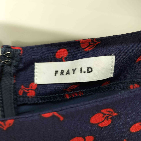 フレイアイディー FRAY I.D 25SS フルーツプリント2wayオフショルワンピース レディース JPN:1