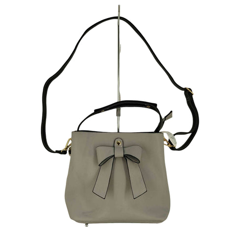 ジュエルナローズ Jewelna Rose レザー リボンモチーフ 2Way ハンド ショルダーバッグ レディース