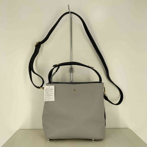 ジュエルナローズ Jewelna Rose レザー リボンモチーフ 2Way ハンド ショルダーバッグ レディース