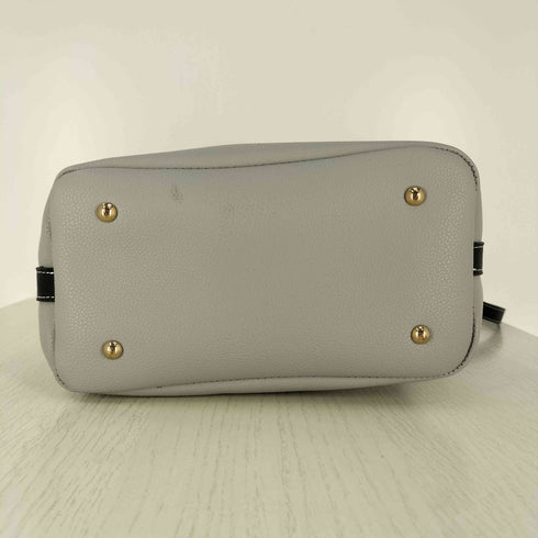 ジュエルナローズ Jewelna Rose レザー リボンモチーフ 2Way ハンド ショルダーバッグ レディース