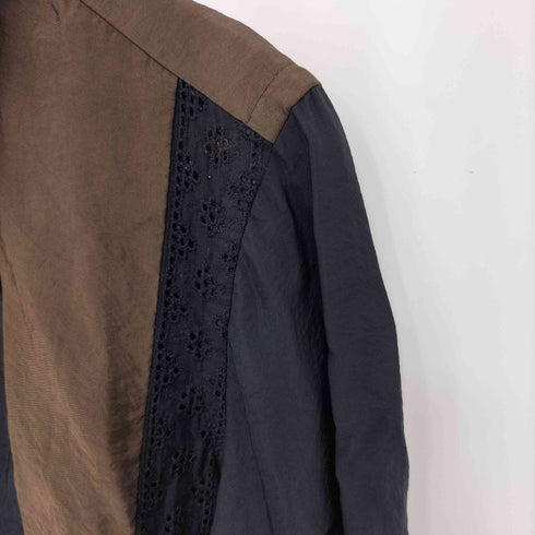 ノーマティーディー NOMA t.d. Stripe Patchwork Shirt パッチワークシャツ メンズ JPN:1