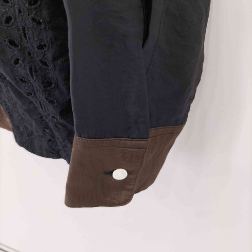 ノーマティーディー NOMA t.d. Stripe Patchwork Shirt パッチワークシャツ メンズ JPN:1