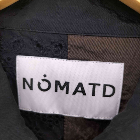 ノーマティーディー NOMA t.d. Stripe Patchwork Shirt パッチワークシャツ メンズ JPN:1