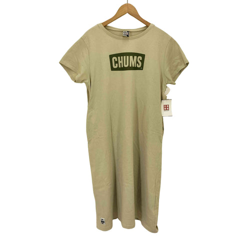 チャムス CHUMS CHUMS Logo Dress レディース ワンピース ロゴ ショートスリーブ レディース JPN:L