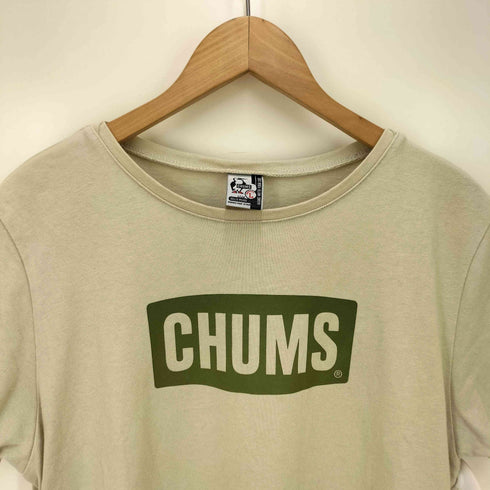 チャムス CHUMS CHUMS Logo Dress レディース ワンピース ロゴ ショートスリーブ レディース JPN:L