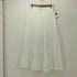 ユナイテッドアローズ UNITED ARROWS ランダムプリーツ マキシスカート WHITE レディース JPN:36