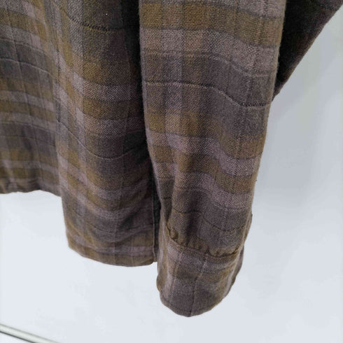 ペンドルトン PENDLETON 50s ウール 開襟 ネルチェックシャツ メンズ import:L