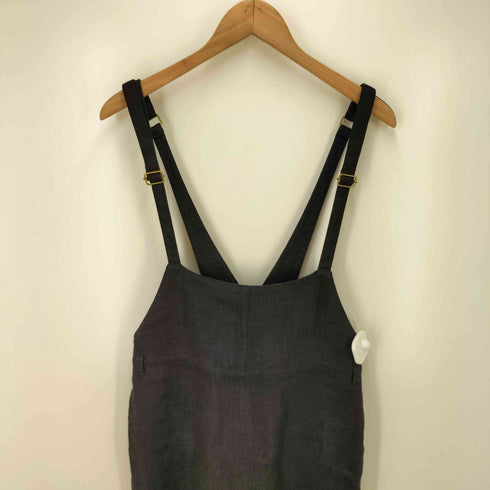デプレ DES PRES 23SS ウェットリネン サロペット レディース FREE