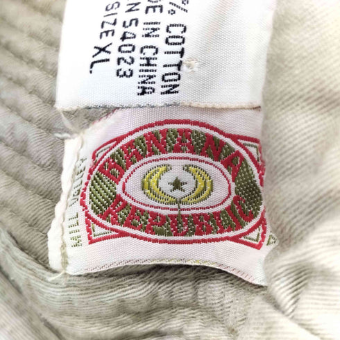 バナナリパブリック BANANA REPUBLIC 80s サファリハット メンズ XL