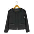 ノーリーズ NOLLEY’S ノーカラー ツイードジャケット レディース JPN:38