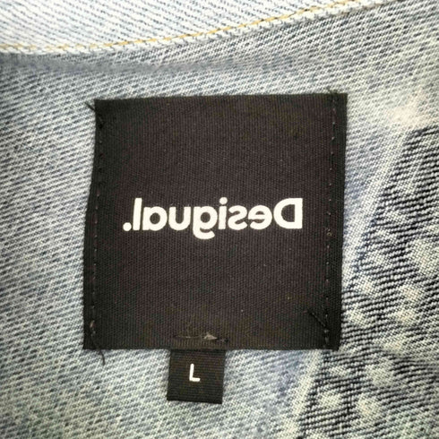 デシグアル Desigual デニムジャケット DENIM PATCH メンズ import:L