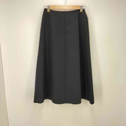ボールジー BALLSEY 24AW パンチングトリプルクロス トラペーズスカート レディース 34