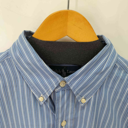 ラルフローレン RALPH LAUREN YARMOUTH BD ストライプ長袖シャツ メンズ